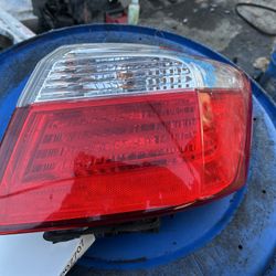 2013 - 2015 Honda Accord Tail Light Driver Side Quarter Panel