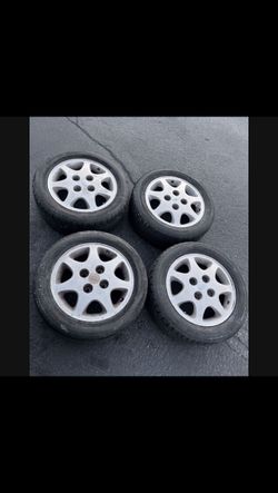 4 — 195/55r15 4x4.5 4x114.3 Stock Nissan Sentra Honda Accord Wheels Rims Tires!!!!!!!!!!!!!!