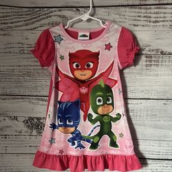 Pink PJ Masks Nightgown size 3t
