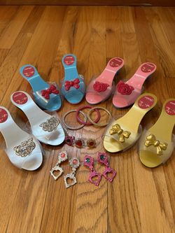 Pretend Dress-Up Shoes and Jewelry