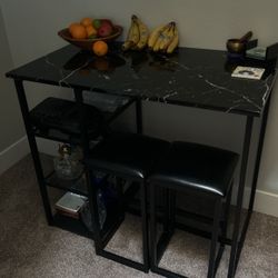 Table & Stools Only***