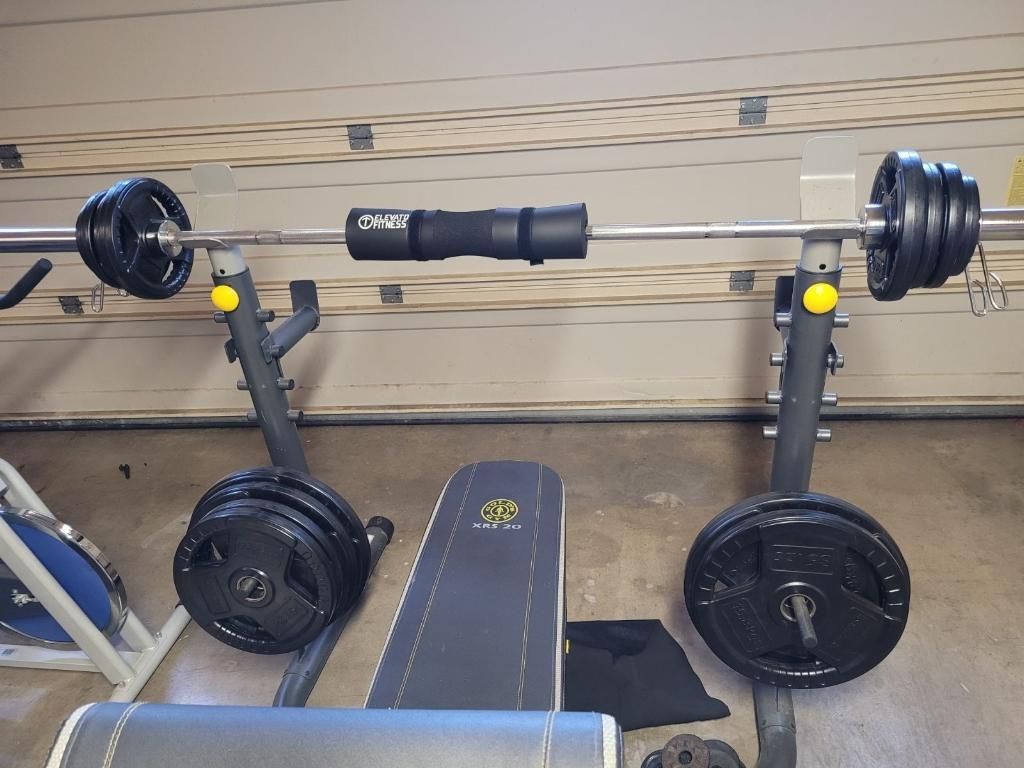 Inspire Fitness Rubber 300lb Olympic Weight Set