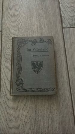 Antique gothic German book