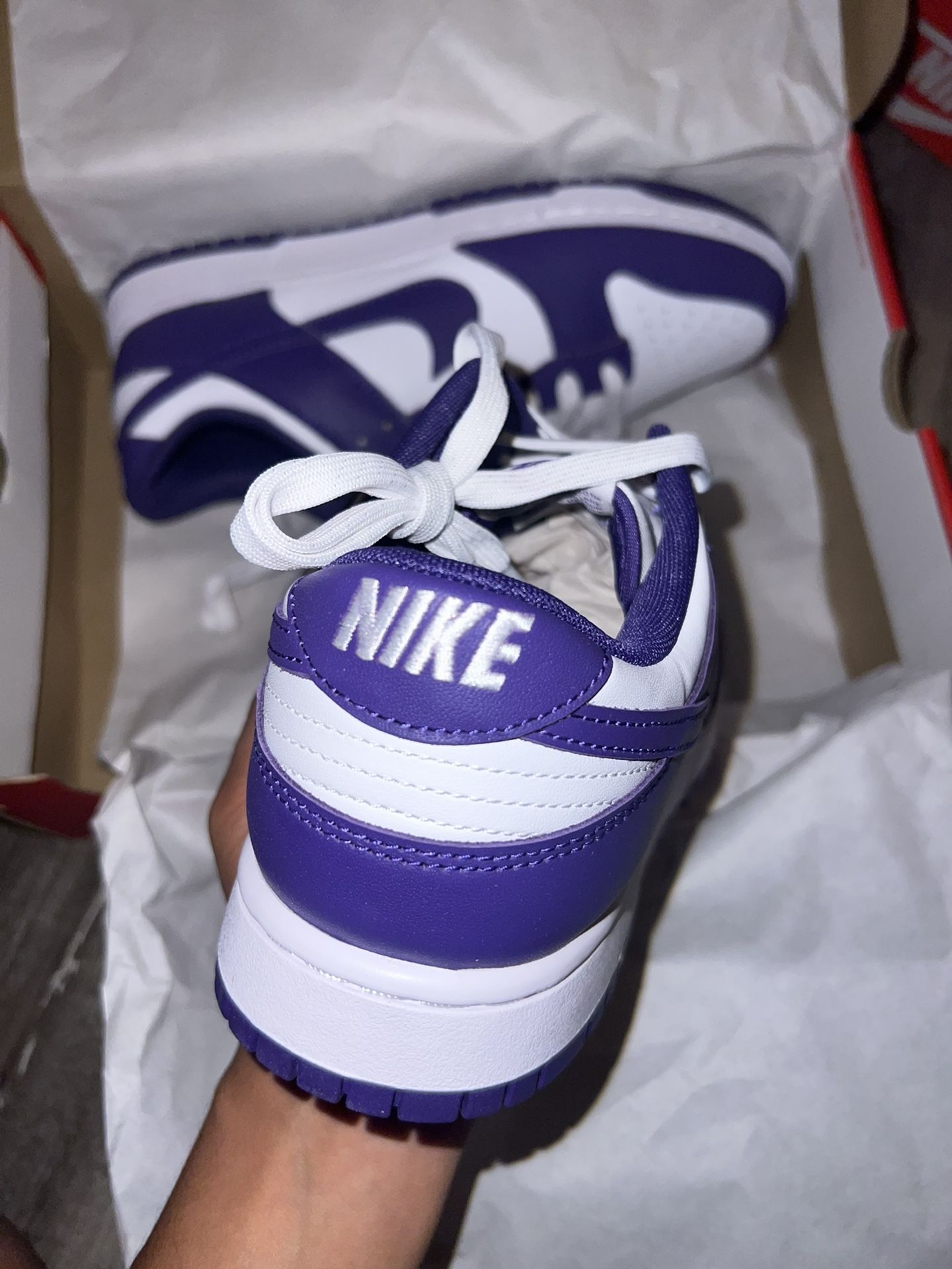 ナイキ ダンク LOW CHAMPIONSHIP COURT PURPLE 27