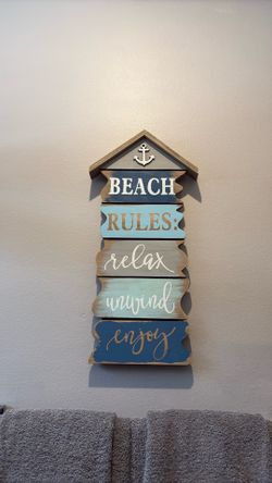 Nautical Wall Wood Art