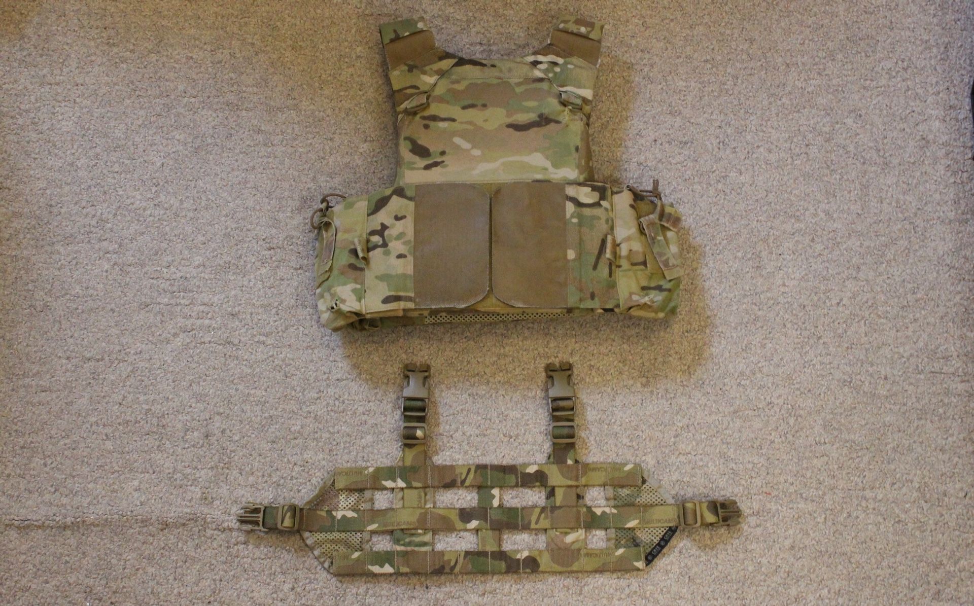 LV MBAV Multicam + Detachable Chest Rig