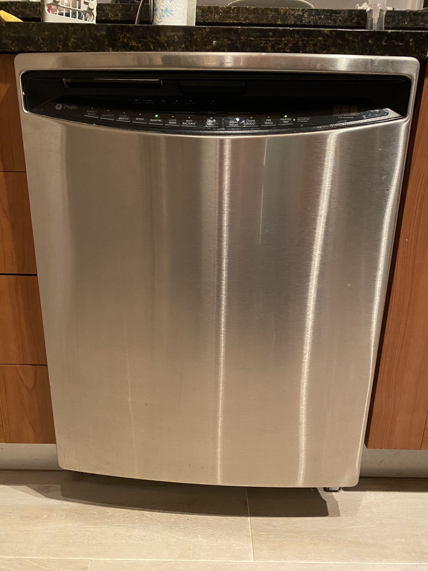 GE PROFILE STAINLESS STEEL DISHWASHER