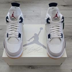 Nike SB x Air Jordan 4 Retro SP Navy Size 12 Men DR5415-100 NEW DS