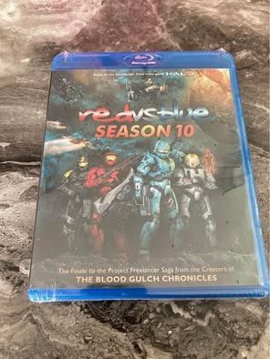 Néw sealed halo red vs blue season 10 blu ray