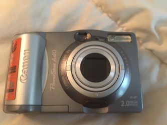 Canon power shot a40