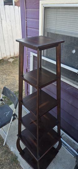 Wood Standing Shelves