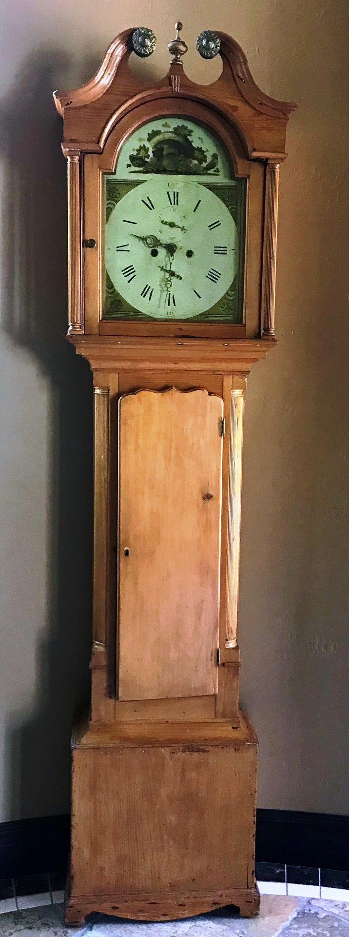 Grandfather Clock - 19th Century -Original Antique