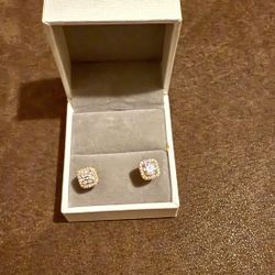 Moissanite  vvs Earrings 