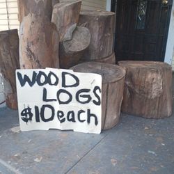 Wood Logs $10 Each I Have About 30 Logs