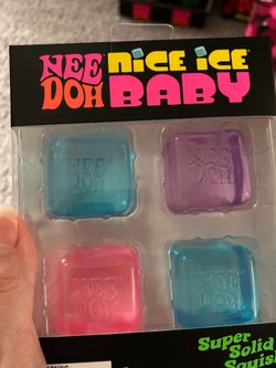 Needoh fuzz balls and needoh ice baby