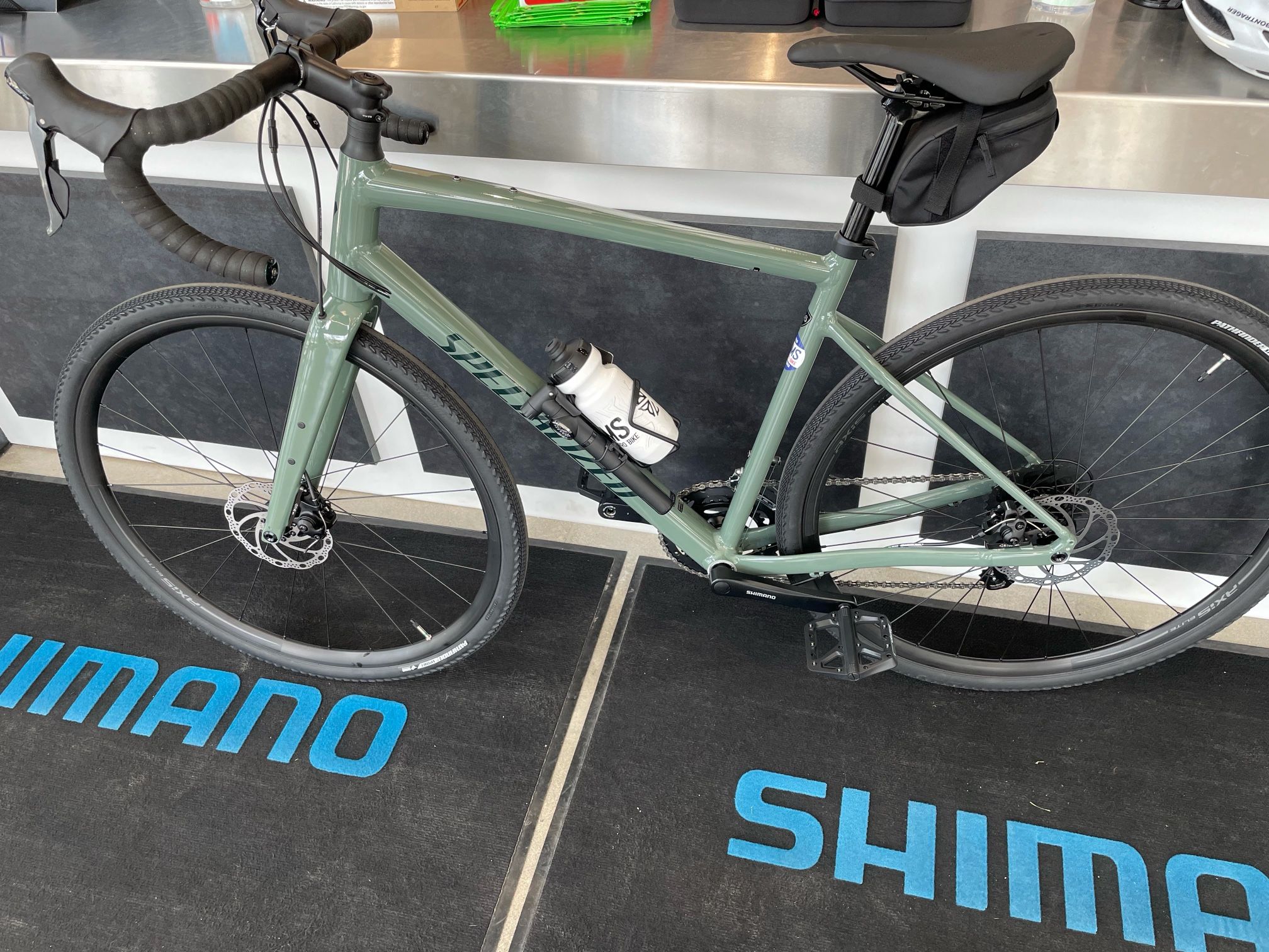 “Specialized” Diverge Base E5 Bike - 2021 In Sage Green