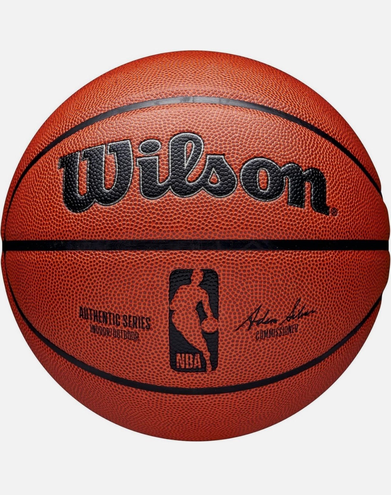 Wilson NBA Authentic Indoor/Outdoor Basketball Official Game Ball Size 7 WZ20165