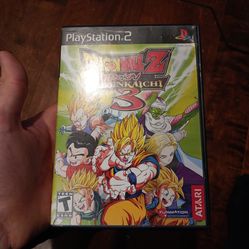 Dragon Ball Z Budokai Tenkaichi 3 for the PS2