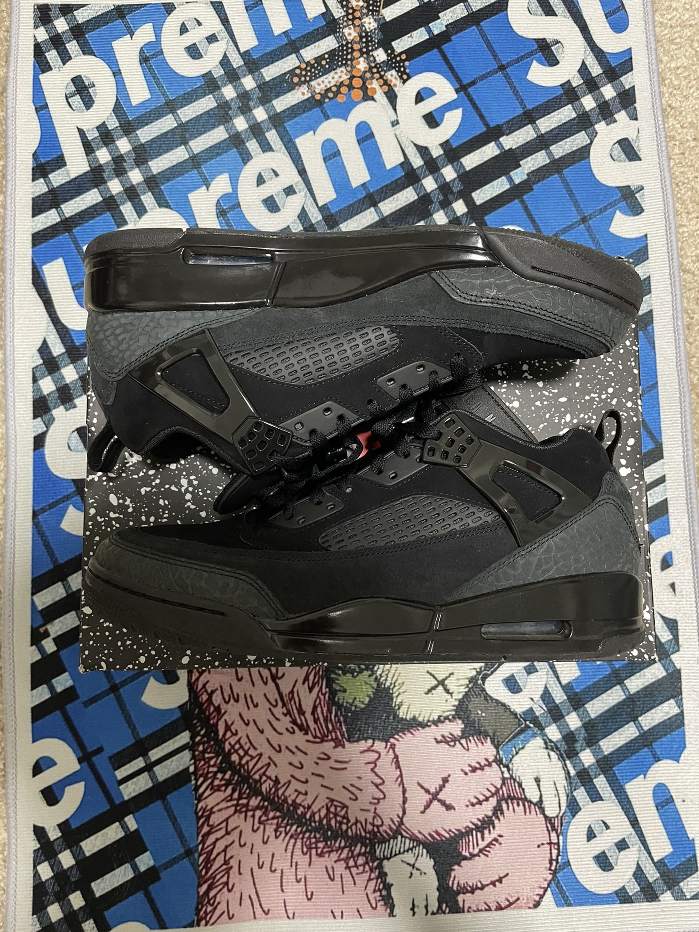 Jordan Spizike Black Cat