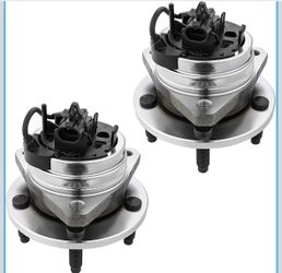 JLEO 513214 Pair (2) Front Wheel Bearing Replacement Fits for Chevy Malibu 2004-2012, 2008-2010 HHR Cobalt, for Saturn Aura 2007-2009, for Pontiac G6