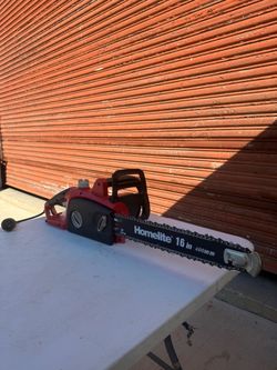 Homelite 16” electric chainsaw