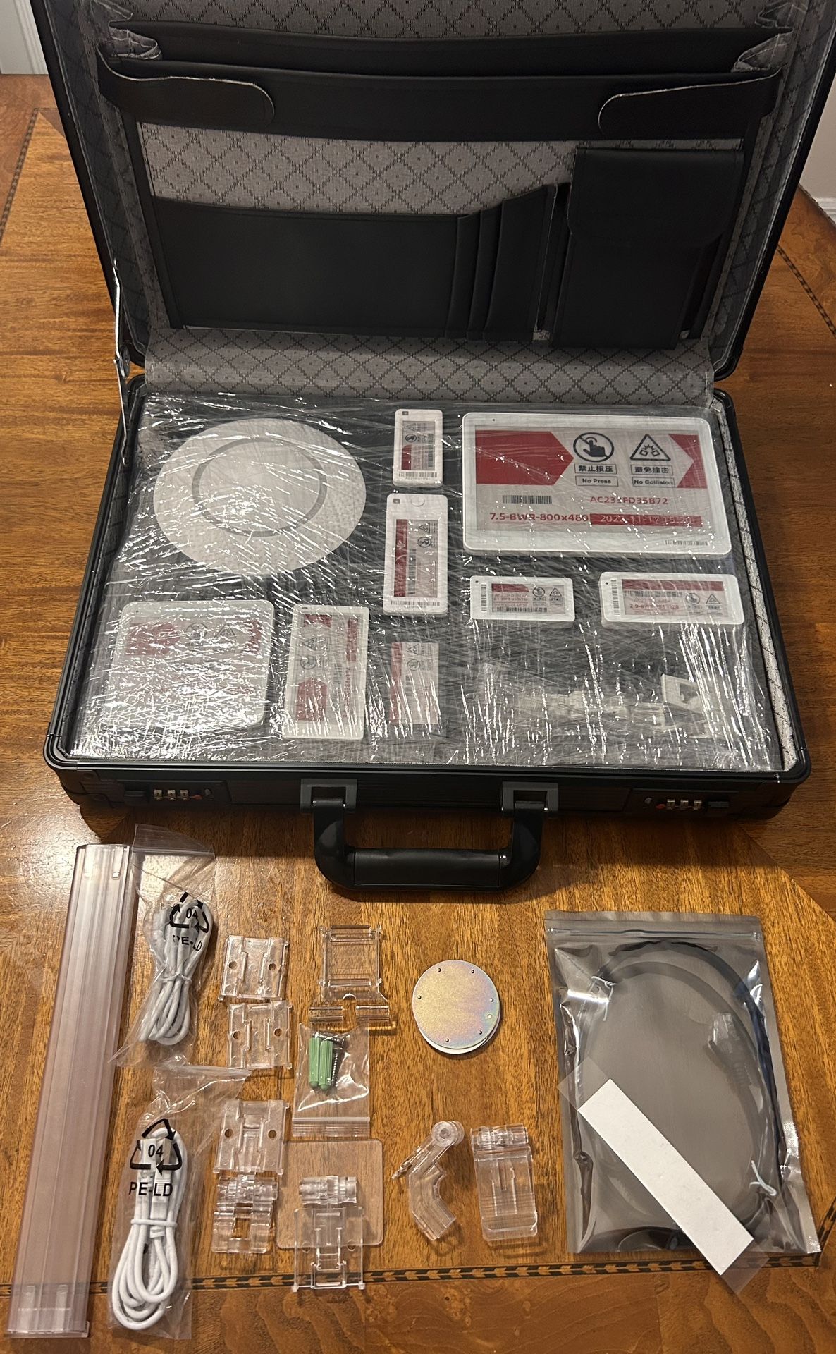 ESL Sample Electronic Shelf Label Demo Kit"One-Stop"Router&Server Integration System Price Tag Demo Kit RFID Supermarket Shelf