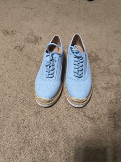 Torrid Women Lace Up Oxford WW 8 Blue New No Box