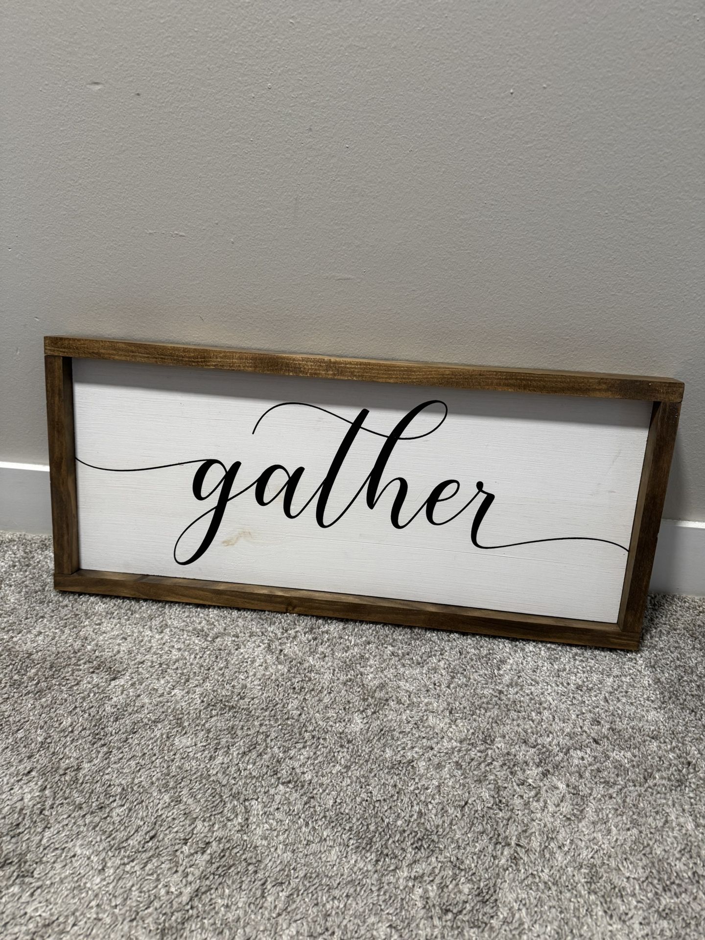 Gather Sign