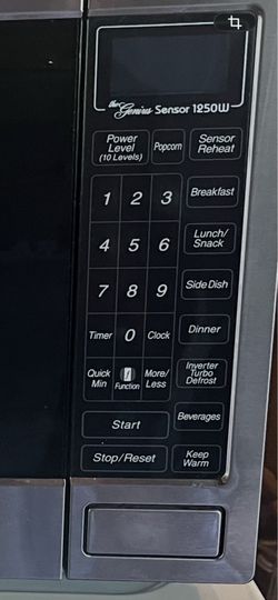 Microwave Panasonic The Genius Sensor