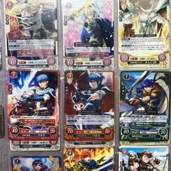 Fire emblem cards (male ones)