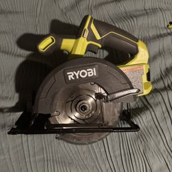 Ryobi One + Nailer And Skillsaw Bundle 