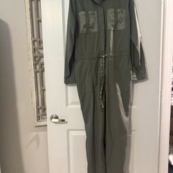 Olive Green Long Sleeve Jumper