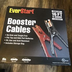 16 Foot 6 Gauge Booster Cable