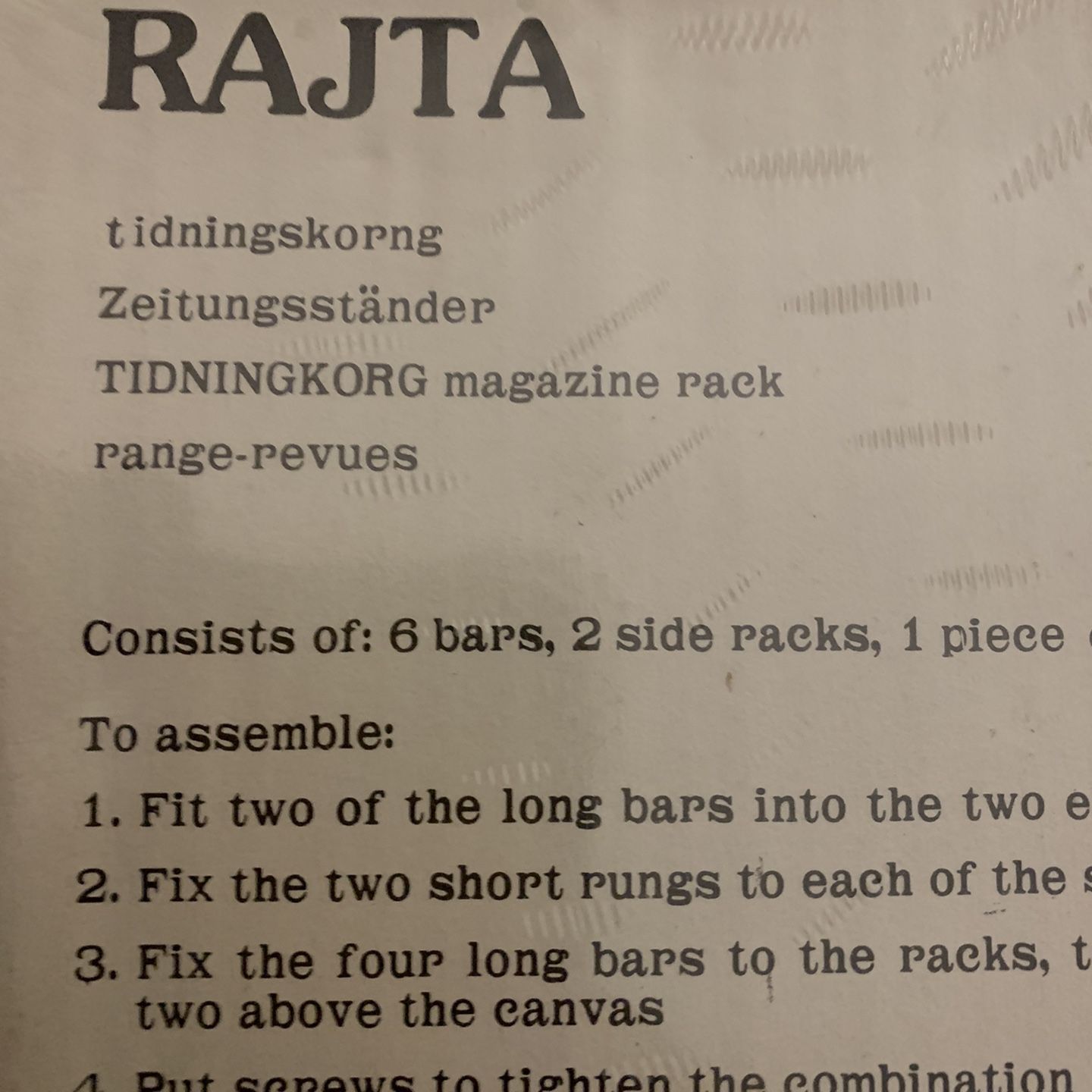 IKEA Rack