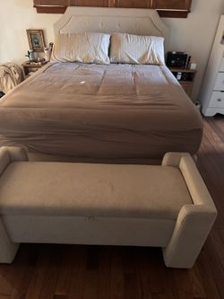 Queen Size Mattress And Platform Bed Frame Casper Wave