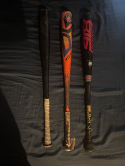 3 Baseball Bats Louisville Slugger