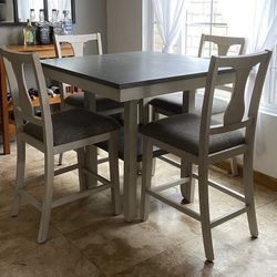 5PC COUNTER HEIGHT DINING SET… DELIVERY INCLUDED