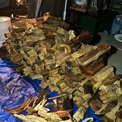 Dry Split Almond Mix Firewood!!!Ready Too Burn Seasoned Wood!!!