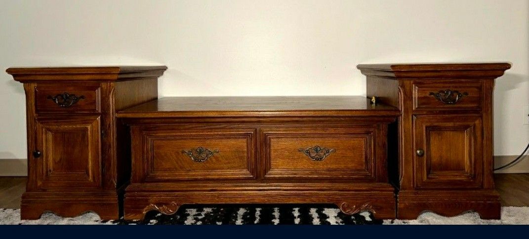 3 Part Antique Wooden Dressers SEE PICTURES