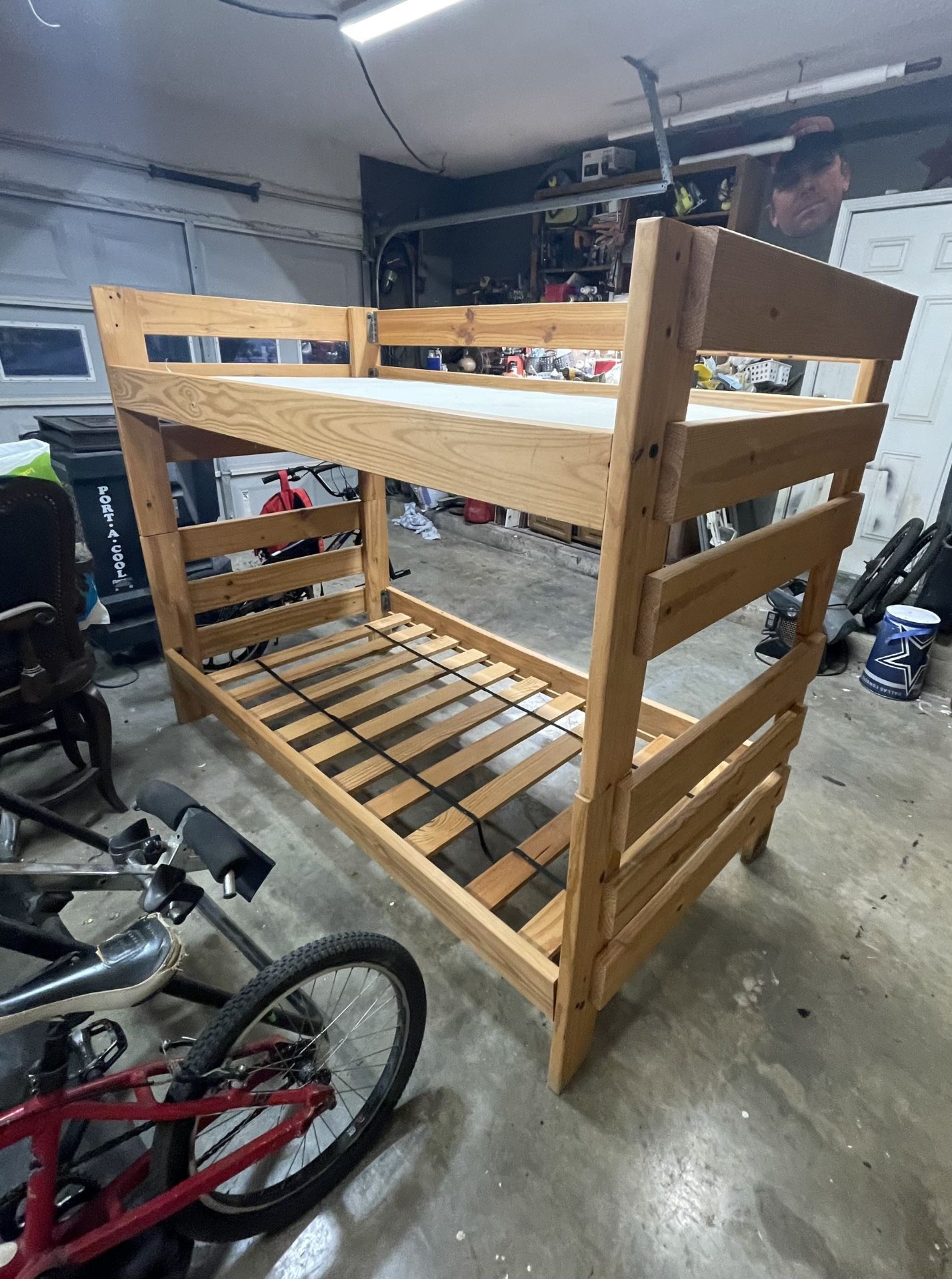 Wood Bunk Bed