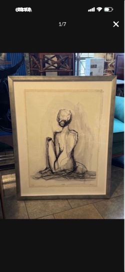 Listing artist, beautiful, signed and numbered 38 by 30
