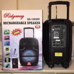 Rechargeable Speaker - Portable Music Player 