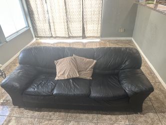 Leather Couch And Loveseat