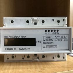 Three phase energy meter