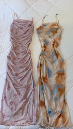 2 Trendy Bodycon Dresses 🌸✨ Sold Separately ($5)  or Bundle Deal ($10)