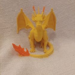  3d Printed Dragon Figurine 