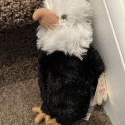 Aurora Brand Stuffed Bald Eagle