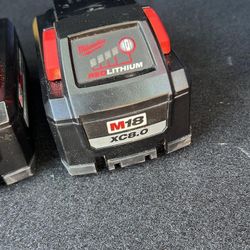 Milwaukee Batteries 