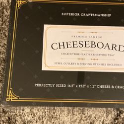 Brand New Charcuterie Board with Additional Items