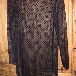 Dress Cover Up Zara #littleblackdress #cocktaildress
